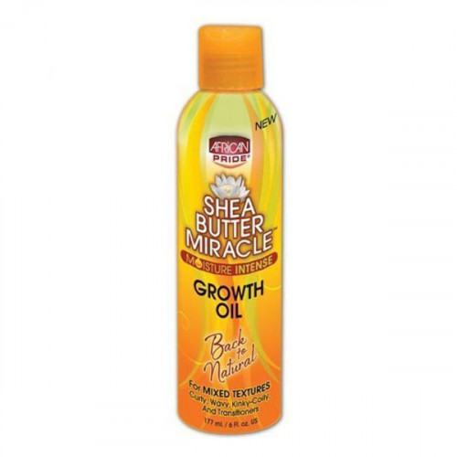 African Pride Shea Butter Miracle Growth Oil 6oz African Pride Shea Butter Miracle Growth Oil 6oz